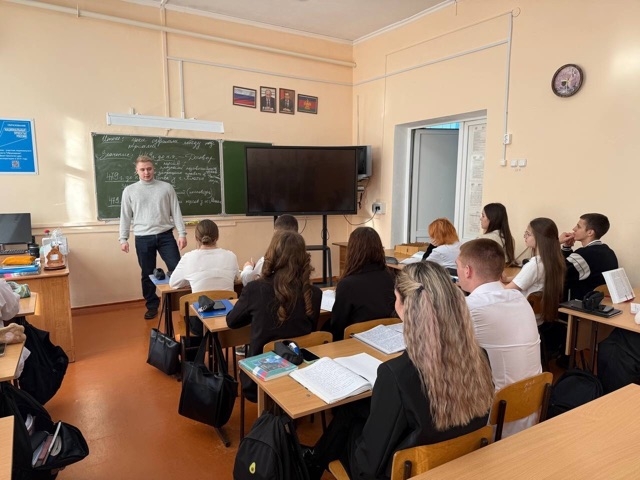 Встреча с представителем ФГБОУ ВО «Донской государственный технический университет» Встреча с представителем ФГБОУ ВО «Донской государственный технический университет»