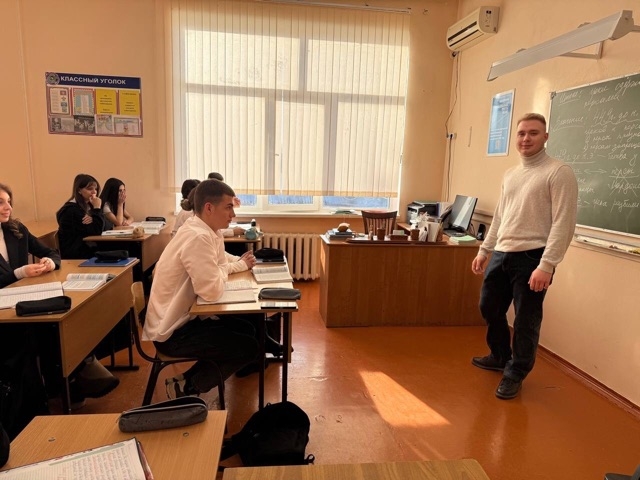 Встреча с представителем ФГБОУ ВО «Донской государственный технический университет» Встреча с представителем ФГБОУ ВО «Донской государственный технический университет»